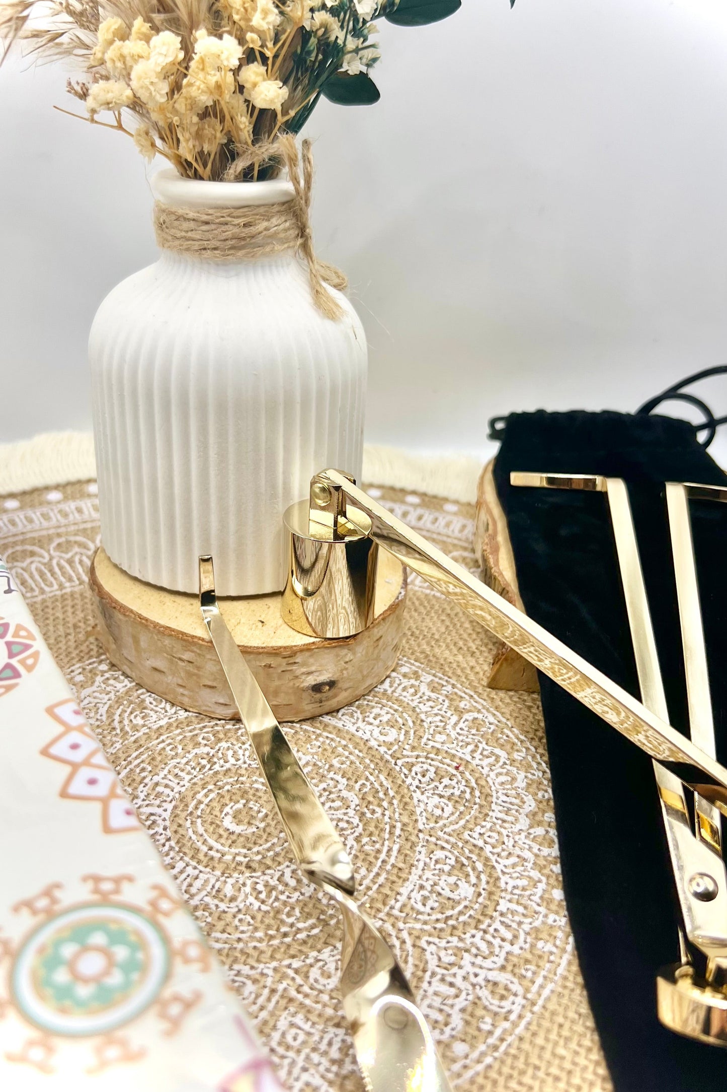 Kerzenzubehör-Set (3-tlg.) – stilvoll & funktional