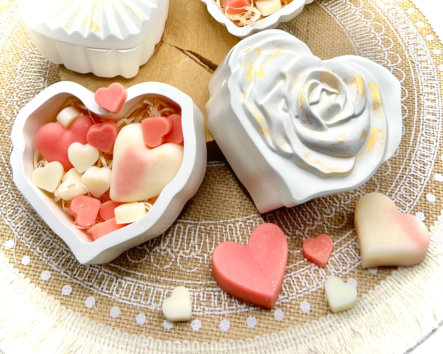 Duftmelts in edler Herzdose – sinnliche Aromen & stilvolle Aufbewahrung