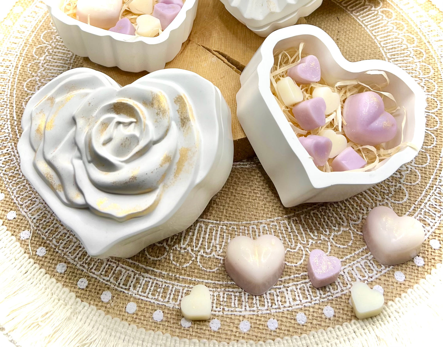 Duftmelts in edler Herzdose – sinnliche Aromen & stilvolle Aufbewahrung