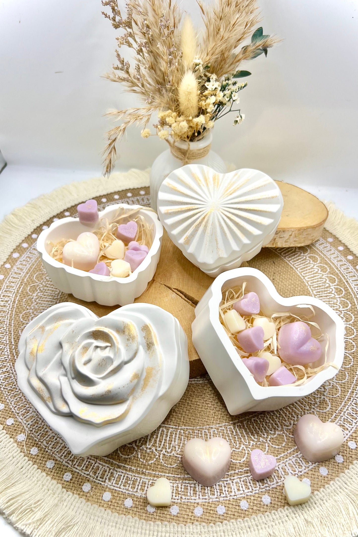 Duftmelts in edler Herzdose – sinnliche Aromen & stilvolle Aufbewahrung