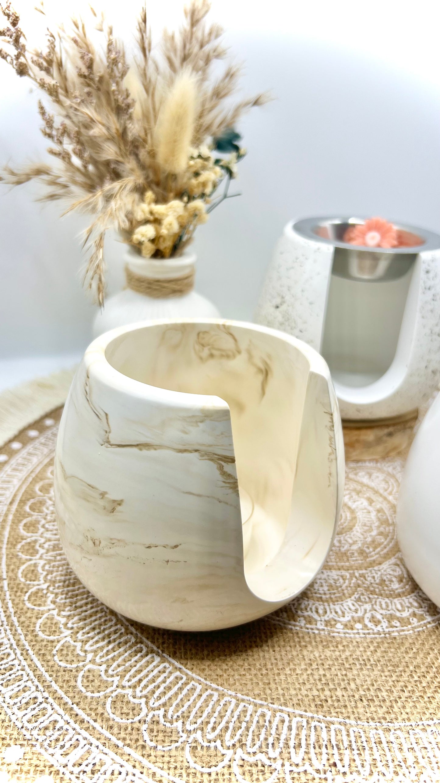 Handgemachte Wachsschmelzlampe / Duftlampe aus Keramik – für Wax Melts & Duftwachse (3 Varianten)