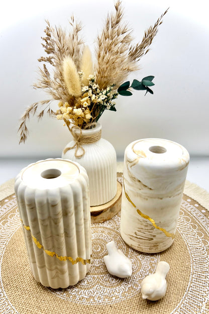 🕯️ Raumduft-Diffuser mit Duftstäbchen – handgegossenes Diffusergehäuse