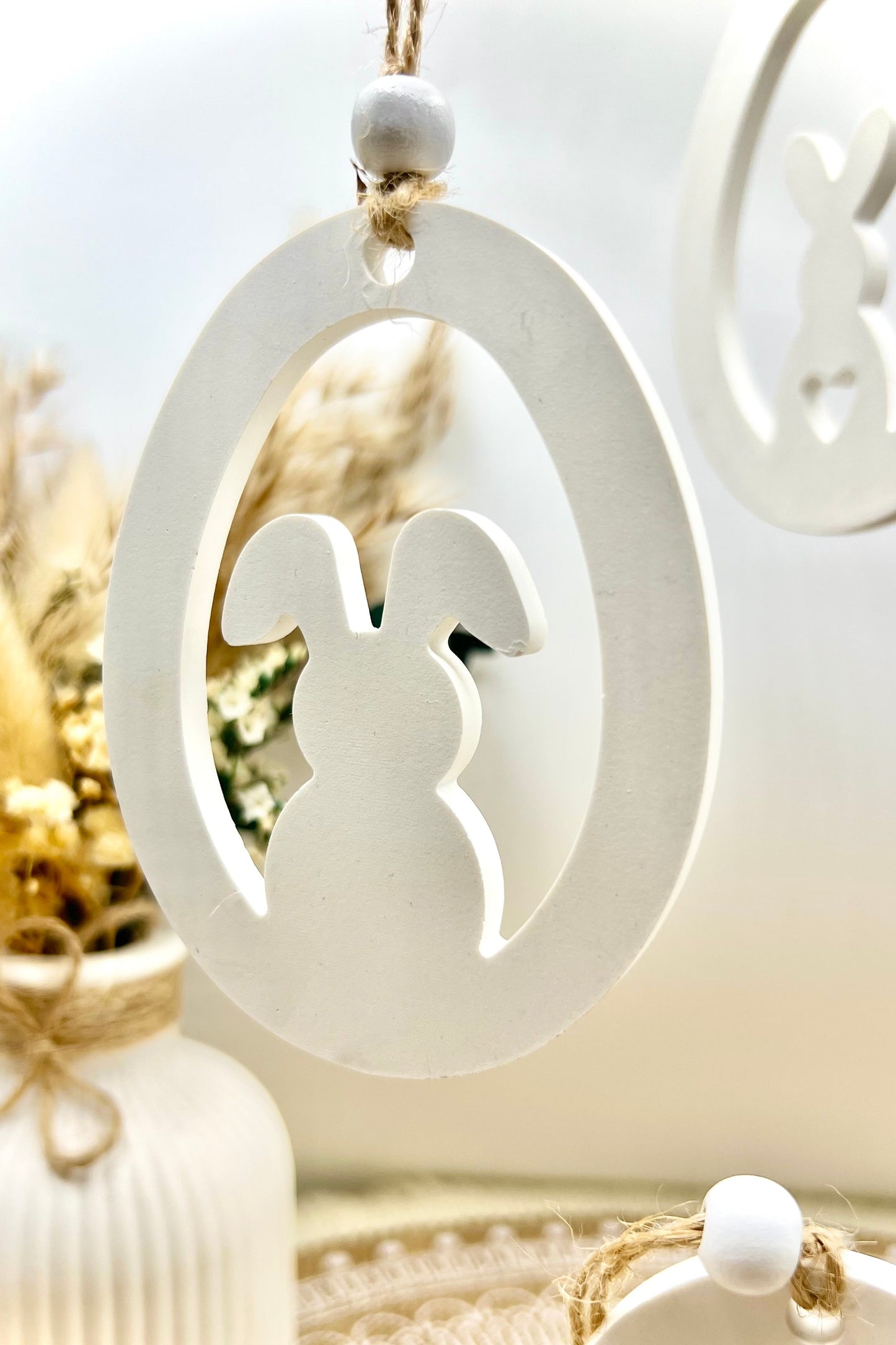 Handgefertigte Osteranhänger – Set mit 6 Anhängern für den perfekten Osterzauber