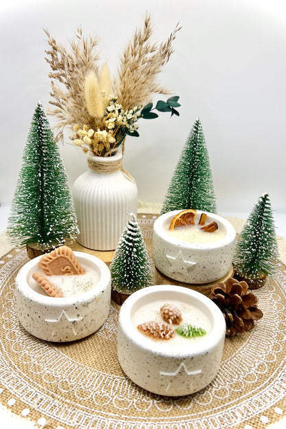 Winterlights - winterliche Kerzen - Weihnachtskerzen (verschiedene Varianten)