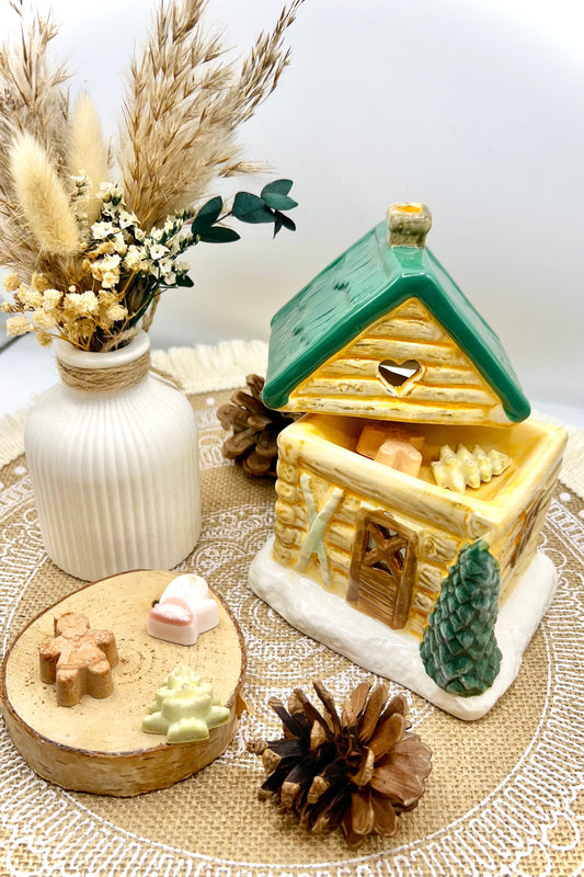 Bundle-Set: Keramikduftlampe + Wachsmelts deiner Wahl