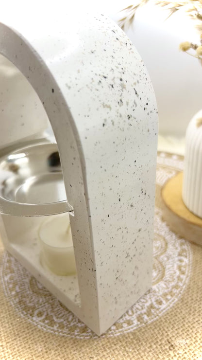 Duftlampe für Wax Melts Granit Optik (verschiedene Modelle)